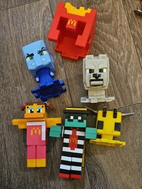 McDonald's Minecraft Toys